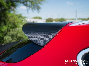 Alfa Romeo Stelvio Roof Spoiler - Carbon Fiber - Estremo Design